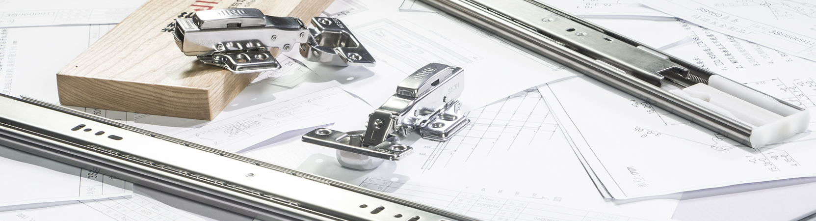 精诺JINIO304铰链滑轨连接件jino